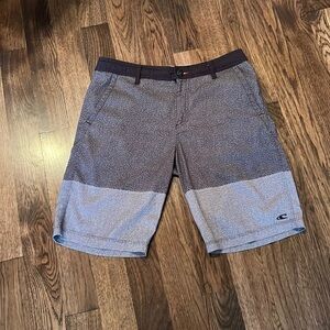 O’NEILL Lightweight Shorts Athleisure Resort Athletic Two tone Casual St…